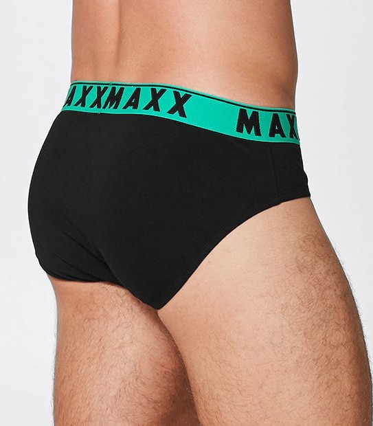 Maxx 5 Pack Hipster Briefs; Style: 112372 - Black