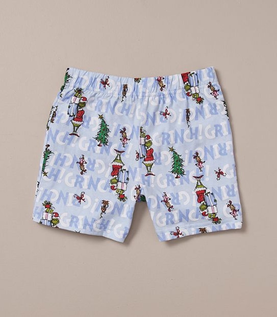 Kids Christmas Grinch Family Matching Cotton Pyjama Set