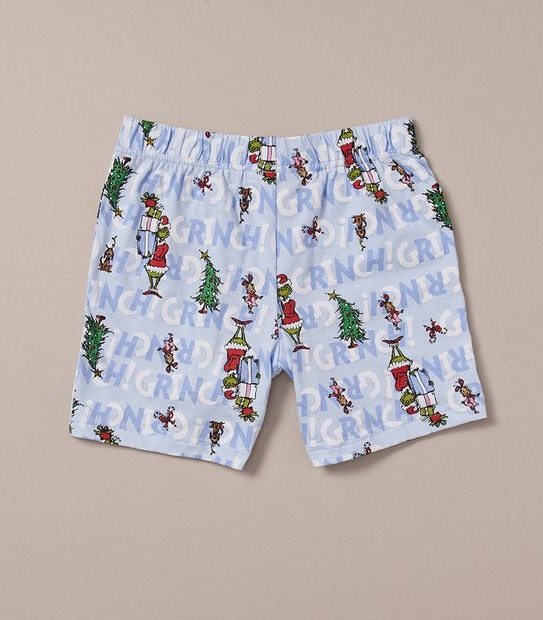 Kids Christmas Grinch Family Matching Cotton Pyjama Set