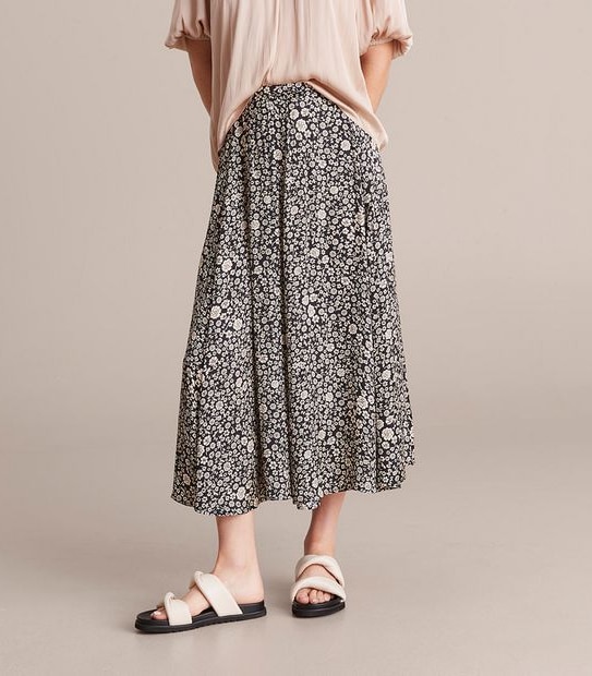 Preview Panelled Slip Skirt