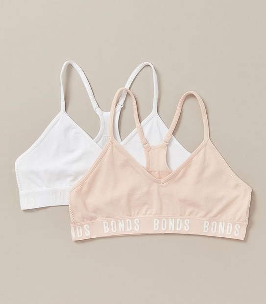 2 Pack Bonds Racer Back Crop Tops