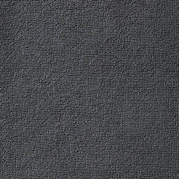 large grey bath mat