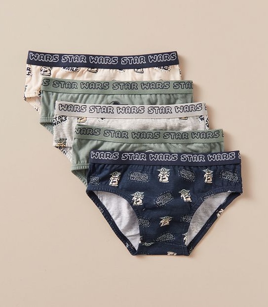 Star Wars Boys Brief 5 Pack : : Clothing, Shoes & Accessories