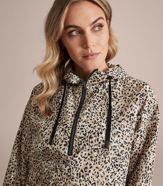 Active 1/4 Zip Spray Jacket Target Australia