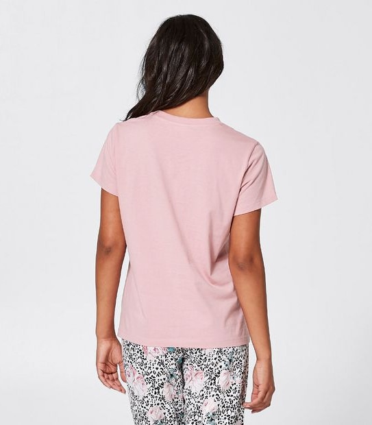 Lily Loves Printed Sleep T-Shirt - Pyjamas All Day Pink