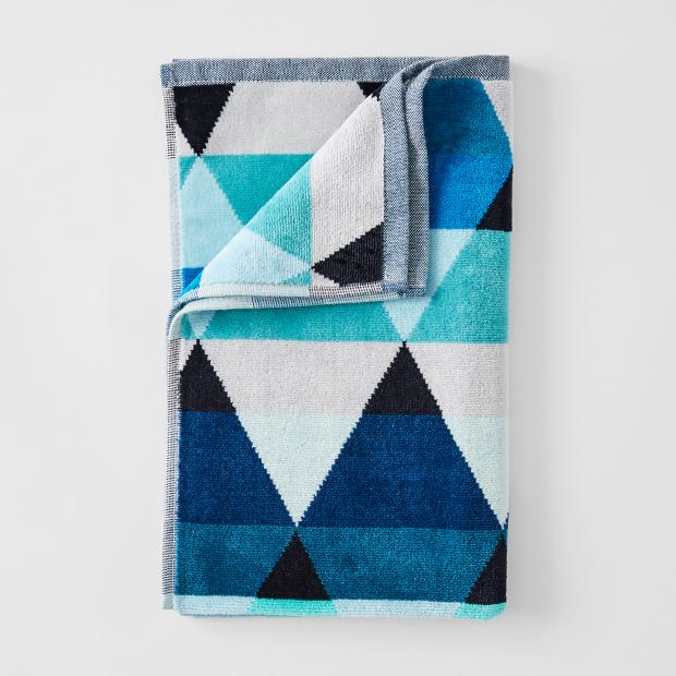 Kuzco Hand Towel Blue Target Australia