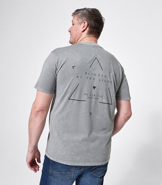 Mr Big State Awareness Print T-Shirt