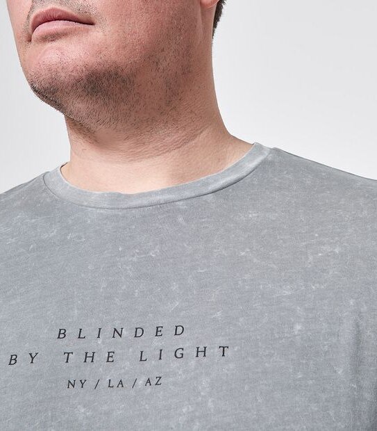 Mr Big State Awareness Print T-Shirt