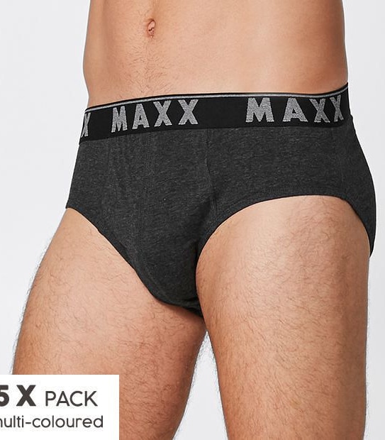 Maxx 5 Pack Hipster Briefs