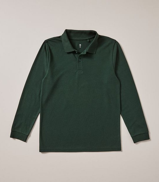 Long Sleeve Polo Top