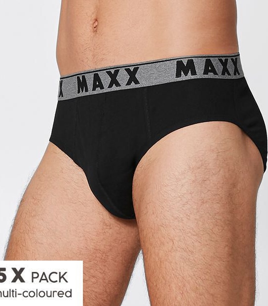Maxx 5 Pack Hipster Briefs