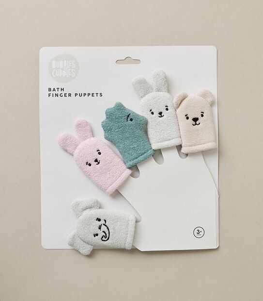 The Bubbles & Cuddles Bath Finger Puppets Target Australia