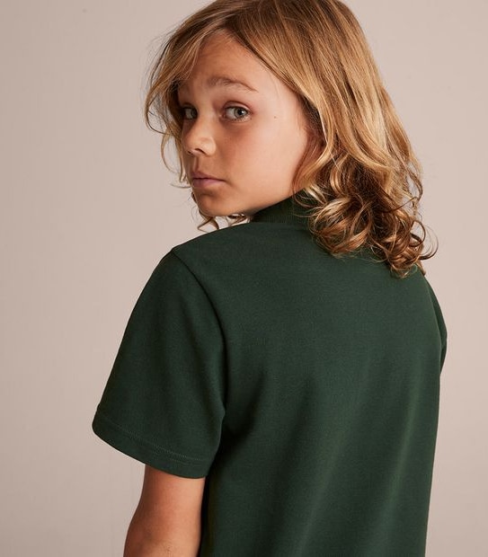 Short Sleeve School Polos