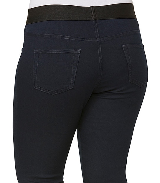 Belle Curve Capri Jeggings - Indigo 5 of 5