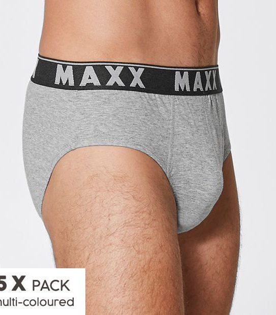 Maxx 5 Pack Hipster Briefs