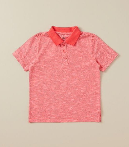 Striped Polo Top