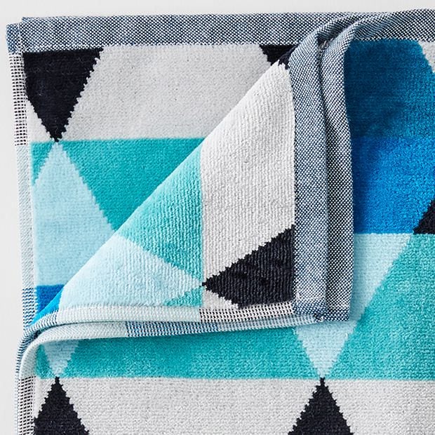 Kuzco Hand Towel Blue Target Australia