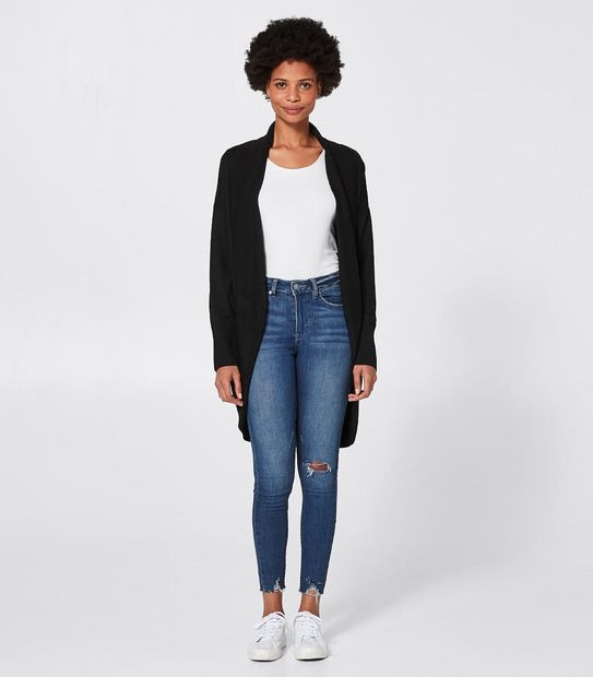Cocoon Cardigan - Black