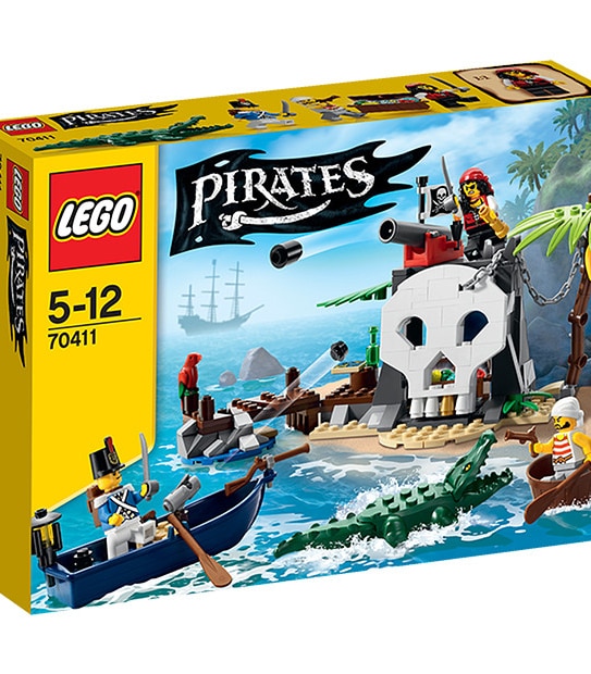 LEGO&reg; Pirates Treasure Island 70411
