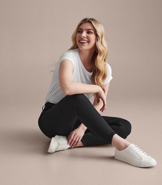 Skinny High Rise Crop Length Jeans