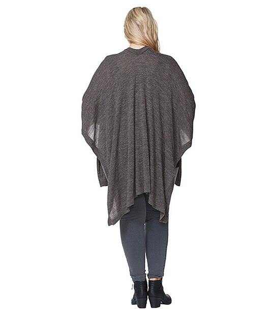 Belle Curve Knit Poncho