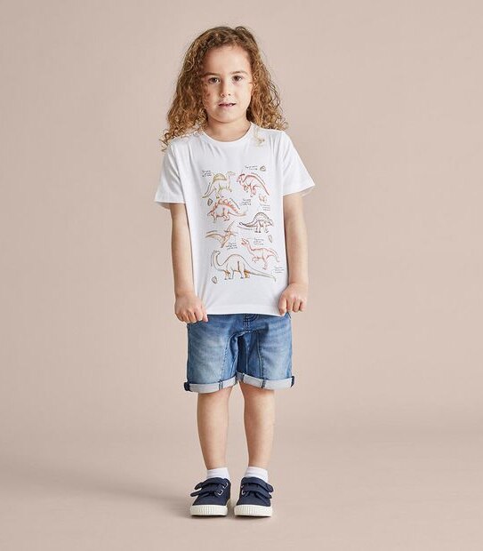 Organic Cotton Print T-shirt
