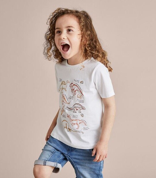 Organic Cotton Print T-shirt