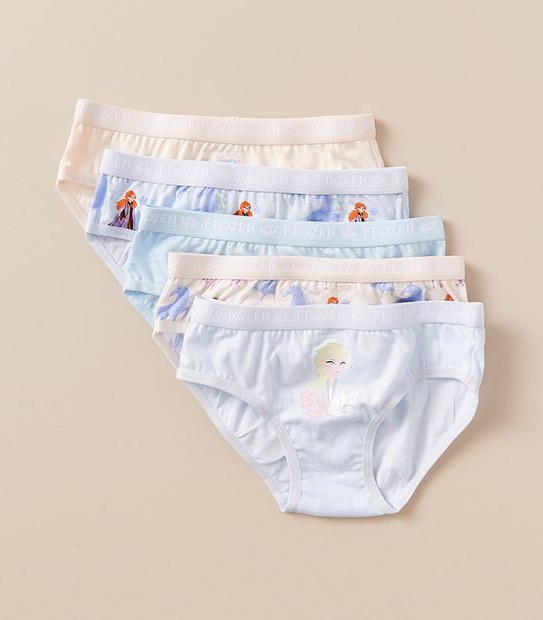 5 Pack Disney Frozen Briefs