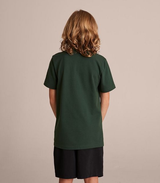 Short Sleeve School Polos