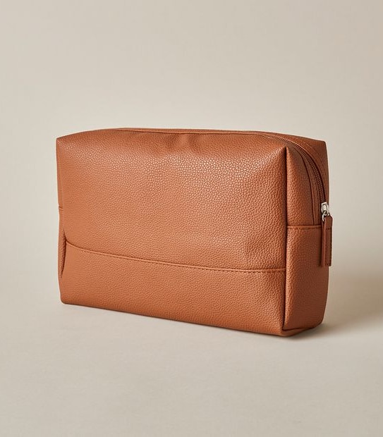 Mens PU Toiletry Bag