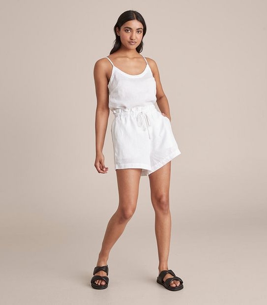 European Linen Shorts