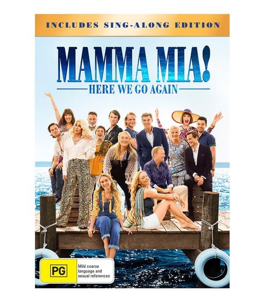 Mamma Mia 2: Here We Go Again! - DVD/Digital