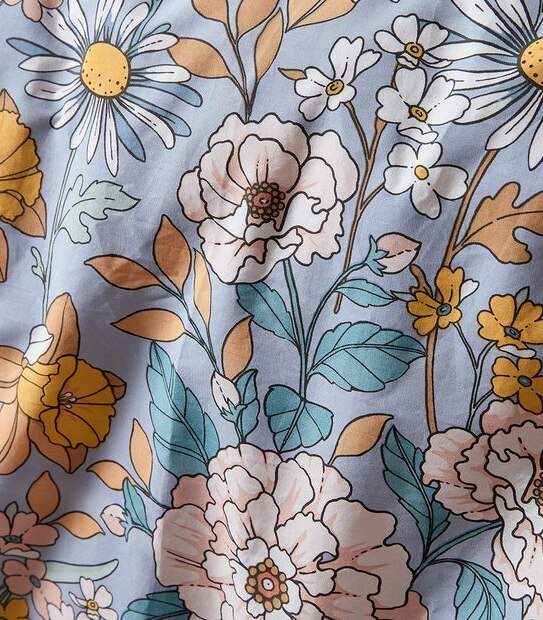 Valeria Floral Quilt Cover Set