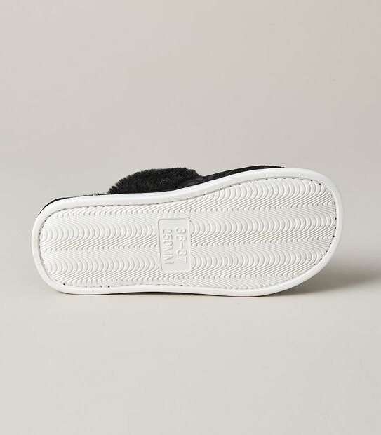 Womens Shiv Leopard Scuff Slippers