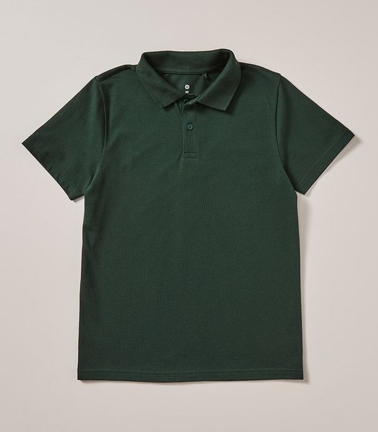 Short Sleeve School Polos