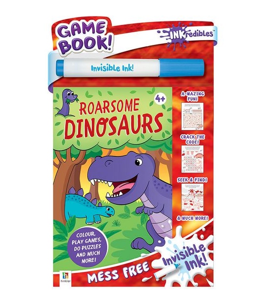 Inkredibles Roarsome Dinosaurs Invisible Ink