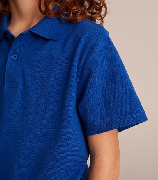 Short Sleeve School Polos