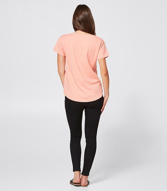 Australian Grown Cotton Relaxed Crew T-Shirt