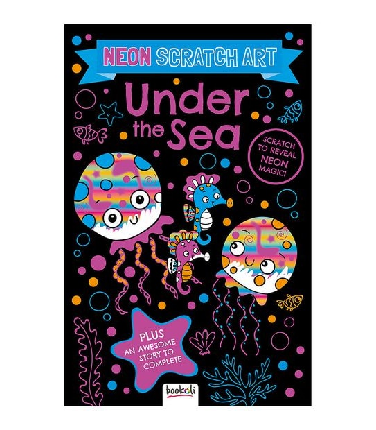 Scratch Art Under The Sea (Neon) - 