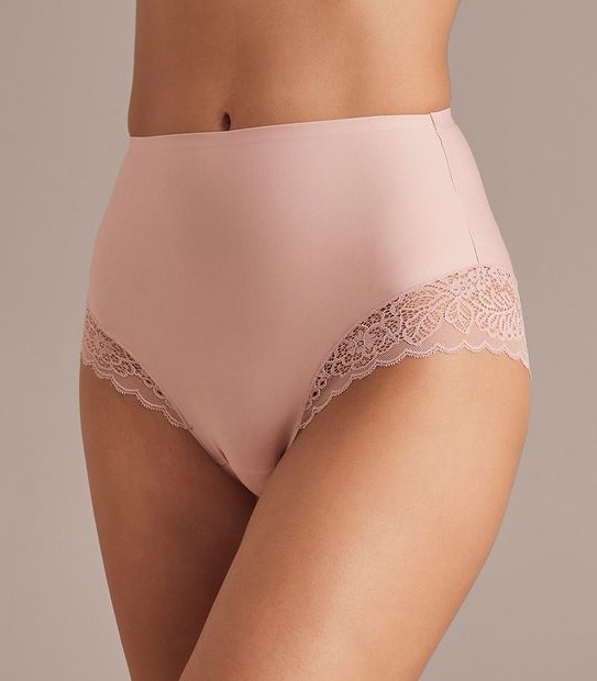 Bella Bonded Micro and Lace Full Briefs: Style: LFB99002