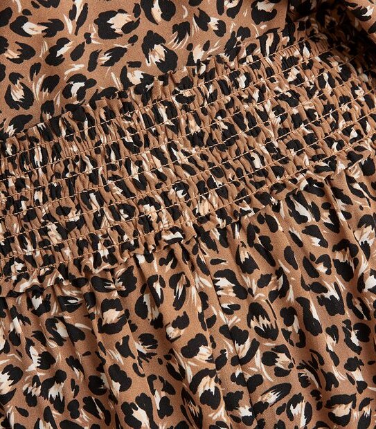 Shirred Waist Shorts