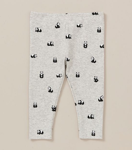 Organic Cotton Panda Leggings