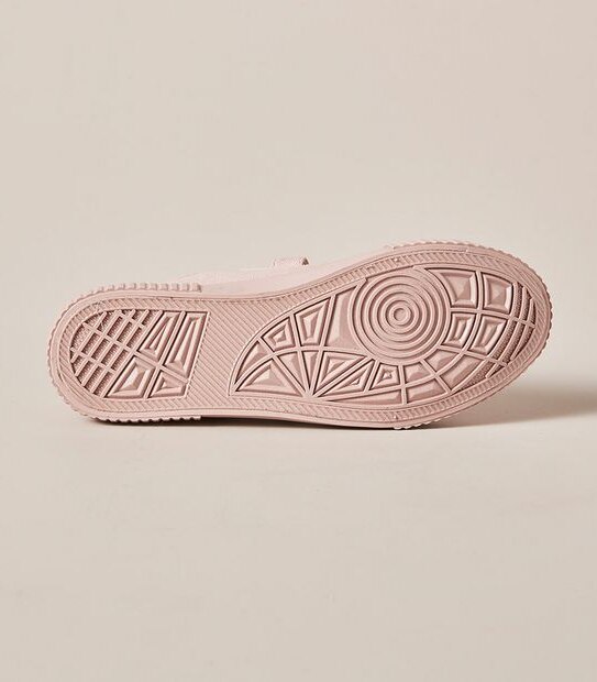 Kids Senior Textured Canvas Sneakers