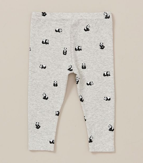 Organic Cotton Panda Leggings