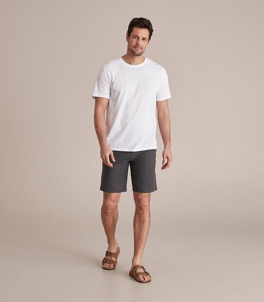 Regular Yarn Dye Chino Shorts 5 of 6