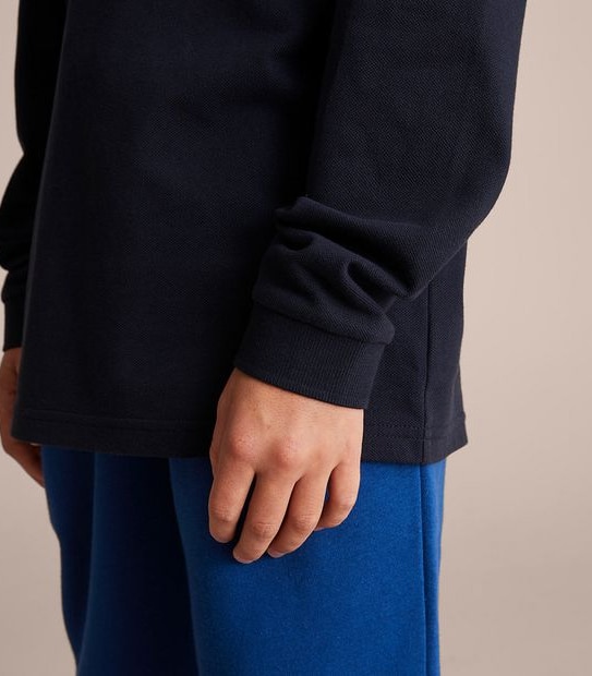 Long Sleeve Polo Top