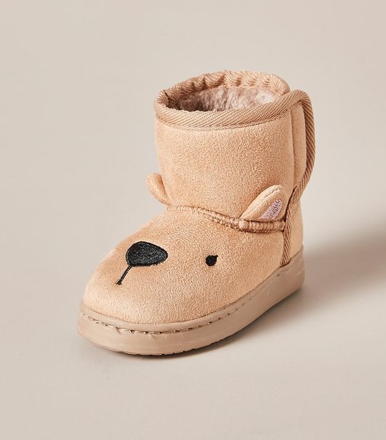 Baby Bear  Touch Fastener Slipper Boots