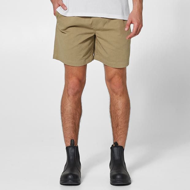 essentials Work Shorts - Silver Mink