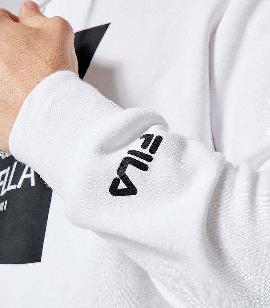 Fila Wyatt Hoodie - White