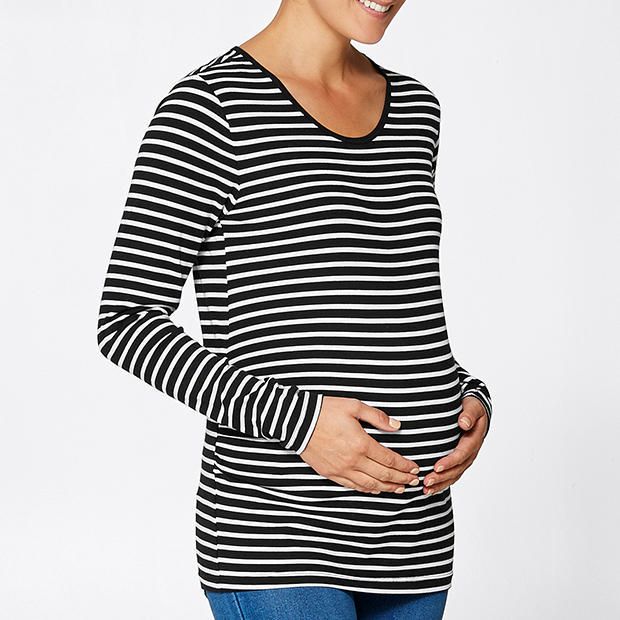 Maternity Basic Long Sleeve Top Maternity Basic Long Sleeve Top